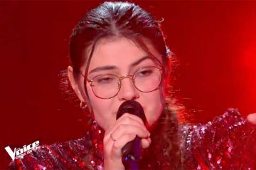 &quot;The Voice&quot; : Andreea chante « Human » de Rag&#039;n&#039;Bone Man - Vidéo