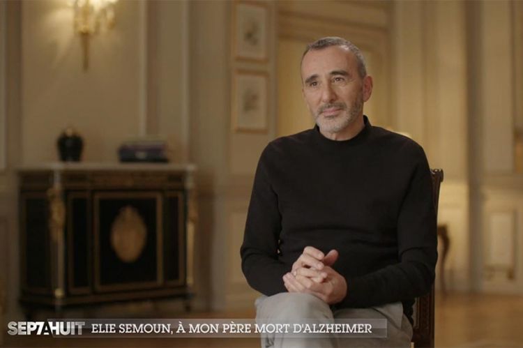 Replay “Sept à Huit” : L'hommage d'Elie Semoun à son père mort d'Alzheimer (vidéo)