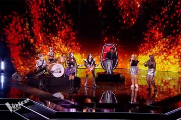 Replay "The Voice Kids" : Kiss Kids, Yasmine et April chantent "Si l'on s'aimait, si" des Enfoirés (vidéo)