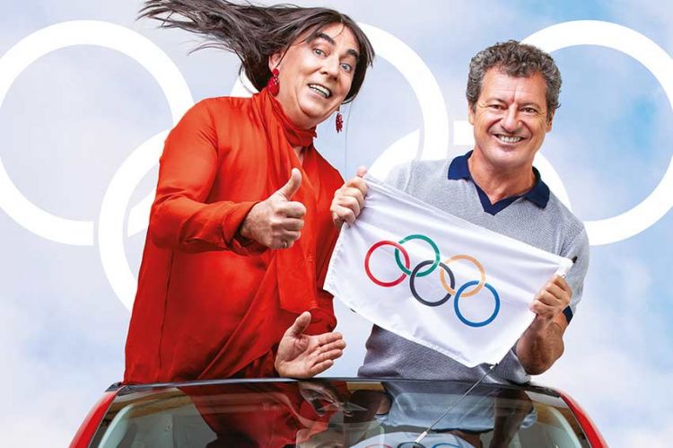 "Les Chevaliers du Fiel - M & Mme Lambert aux Jeux Olympiques" diffusé en direct sur C8 le 28 mars 2024