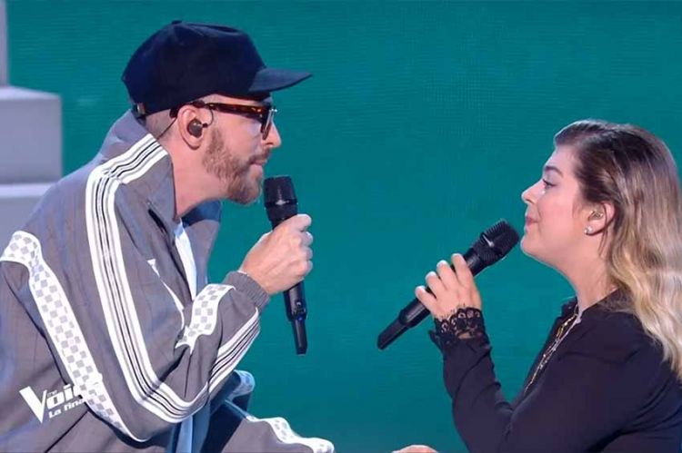 “The Voice” : Caroline Costa & Christophe Willem chantent « Jacques a dit » (vidéo)