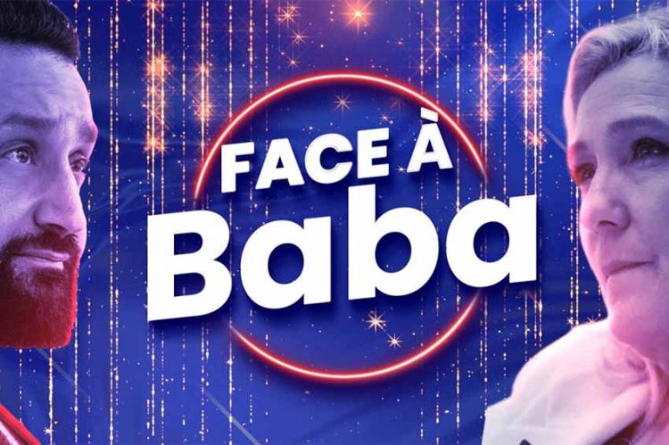 “Face à Baba” : Cyril Hanouna reçoit Marine Le Pen mercredi 16 mars sur C8