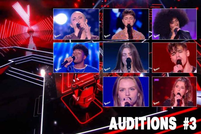 Replay &quot;The Voice&quot; samedi 11 mars 2023 : Voici les 8 talents sélectionnés (vidéo)