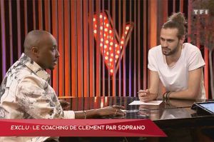 “The Voice” : Soprano coache Clément qui va chanter « La quête » de Jacques Brel samedi soir (vidéo)