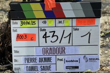 &quot;Oradour, ne m&#039;oublie pas&quot; en tournage avec Matt Pokora et Caroline Anglade pour TF1