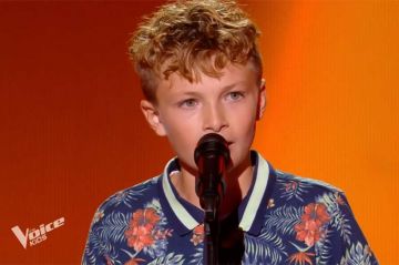 Replay "The Voice Kids" : Louis D chante "Casting" de Christophe Maé (vidéo)