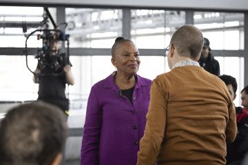 Christiane Taubira dans "Les rencontres du Papotin" samedi 2 décembre 2023 sur France 2 - Vidéo