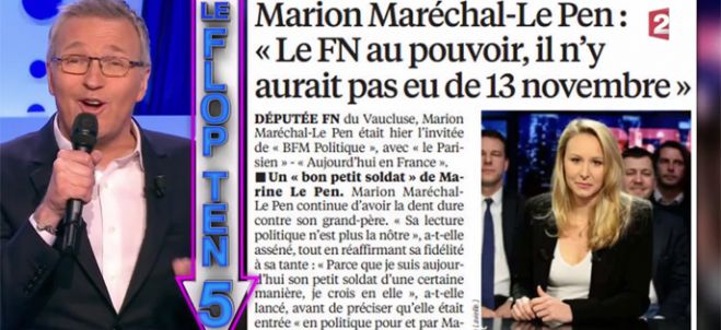 Replay “On n&#039;est pas couché” 26 mars : le Flop Ten de Laurent Ruquier (vidéo)