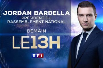Jordan Bardella invité du JT de 13H de TF1 samedi 25 mars 2023