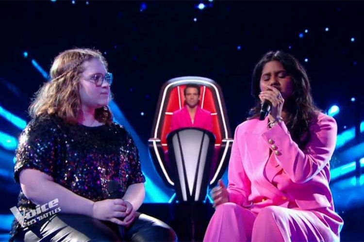 "The Voice" : Flora et Manuela chantent "Pardonne-moi" de Louane en Battle - Vidéo