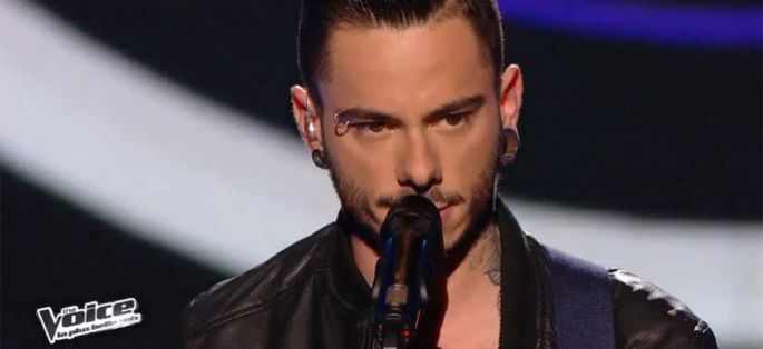 Replay “The Voice” : Maximilien Philippe chante « Le Graal » de Kyo (vidéo)