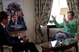 Interview de Brad Pitt dans le JT de 20 Heures de France 2 ce mercredi 27 juillet
