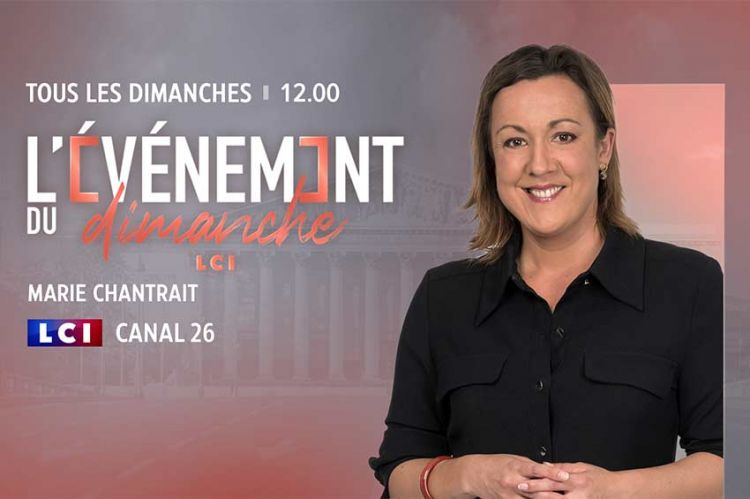"L'événement du dimanche LCI" : Marie Chantrait reçoit Aurélien Rousseau ce 27 août 2023