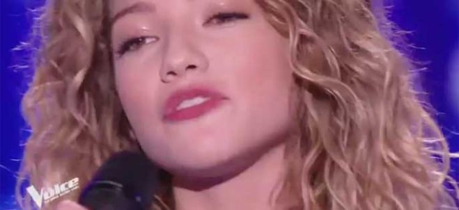 Replay “The Voice” : Rebecca chante « Lucie » de Pascal Obispo (vidéo)