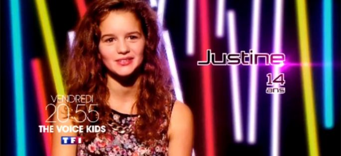“The Voice Kids” : Justine, 14 ans, vous donne rendez-vous ce soir sur TF1 (vidéo)