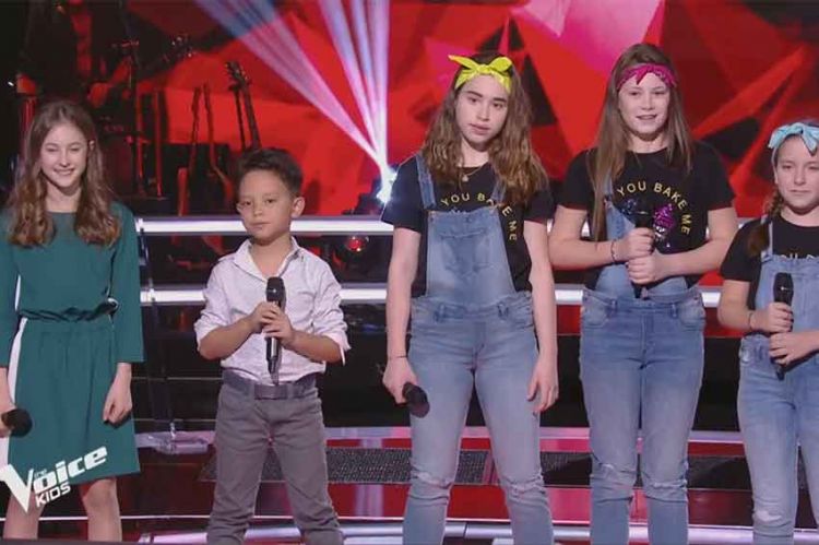 Replay “The Voice Kids” :  Mini Div, Natihei & Léna « Un, deux, trois » de Fredericks Goldman Jones (vidéo)