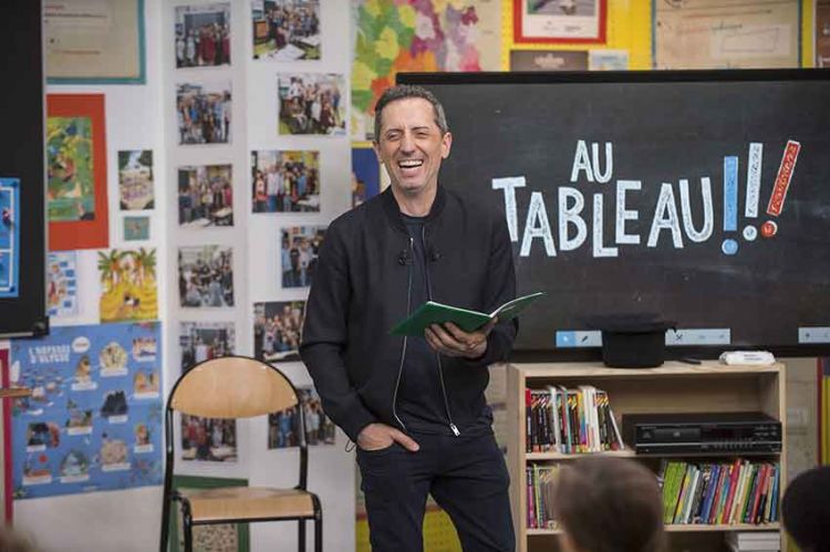 “Au tableau !!!” avec Anne Sinclair, Gad Elmaleh & Tony Parker le 2 juillet sur C8