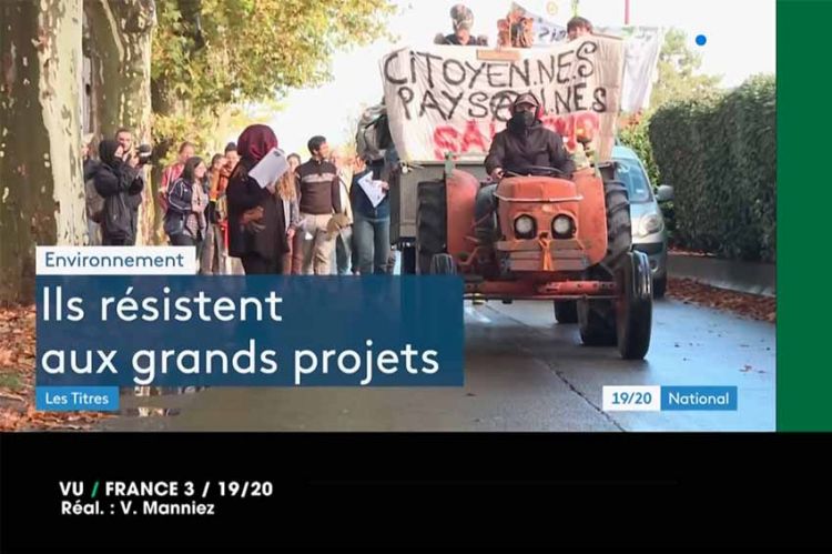 VU du mercredi 2 novembre 2022 sur France 5 : Désobéissance civile (vidéo)