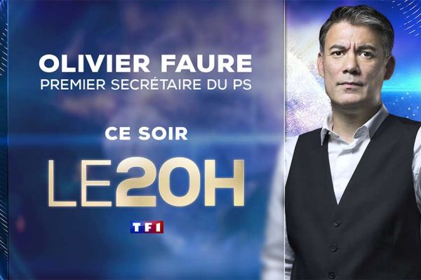 Vote de confiance, Olivier Faure invité du 20H de TF1 ce lundi 25 août 2025