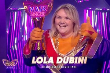 &quot;Mask Singer&quot; : la Girafe (gagnante) était... Lola Dubini ! Regardez son démasquage (vidéo)