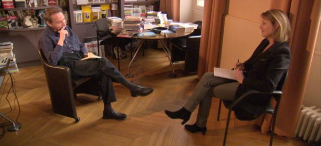 Interview de Michel Houellebecq dans le JT de 20H de Claire Chazal ce soir sur TF1