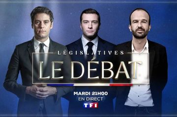Législatives 2024 : Débat Gabriel Attal, Jordan Bardella &amp; Manuel Bompard sur TF1 mardi 25 juin 2024