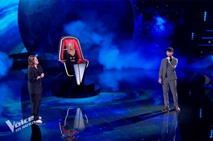 The Voice - Auna et Hamid chantent &quot;Sorry seems to be the hardest word&quot; d&#039;Elton John en Battle (vidéo)