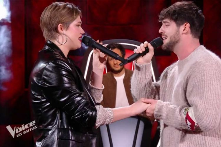 The Voice - Anna et Odem chantent "Lovely" de Billie Eilish et Khalid en Battle - Vidéo