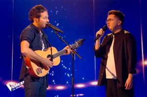 Replay “The Voice” : Antoine Delie &amp; Vianney chantent « Je m&#039;en vais » en finale (vidéo)