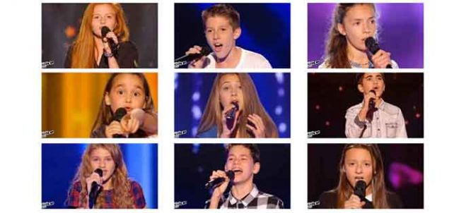 Replay “The Voice Kids” samedi 27 août : voici les 9 premiers talents sélectionnés (vidéo)