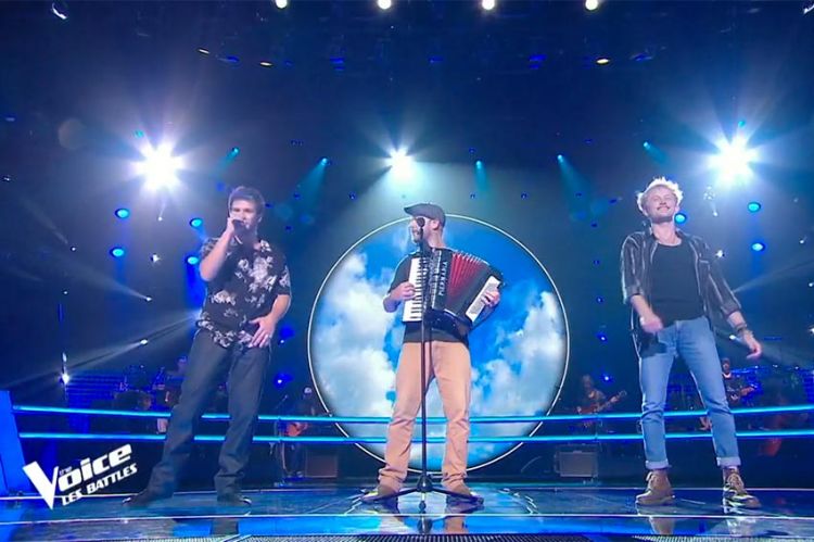 Replay “The Voice” : Bryan, Paul'O & Jérémy chantent « Je t'emmène au vent » de Louise Attaque (vidéo)