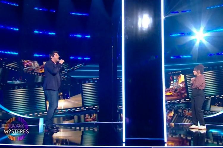 Replay “Duos Mystères” : Inès Reg & Patrick Fiori chantent « J'en rêve encore » de Gérald de Palmas (vidéo)