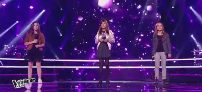 Replay “The Voice Kids” : battle Angelina / Lara / Eléa sur « Lost on you » de LP (vidéo)