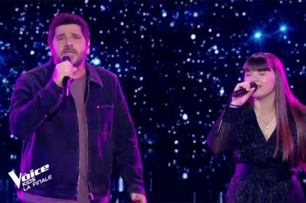 Replay &quot;The Voice Kids&quot; : April chante avec Patrick Fiori &quot;Les feux d’artifice&quot; de Calogero (vidéo)
