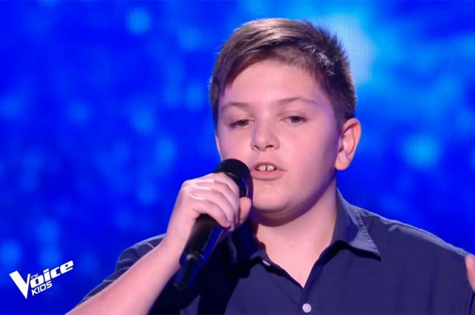 Replay &quot;The Voice Kids&quot; : Maxence chante &quot;Nantes&quot; de Barbara - Vidéo