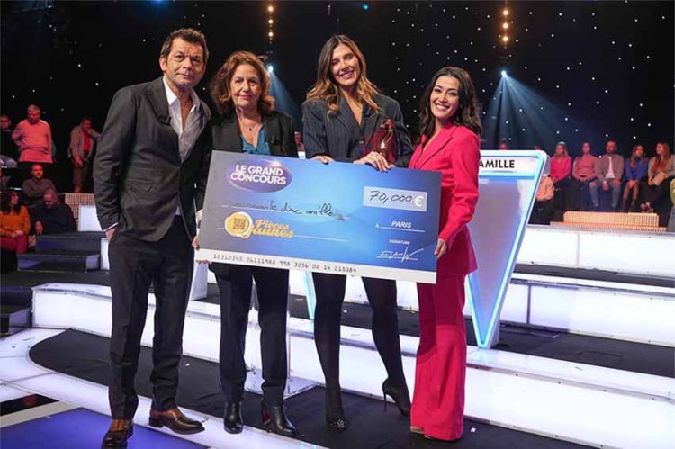"Le Grand Concours" : 70.000€ remportés pour les Pièces Jaunes vendredi soir sur TF1