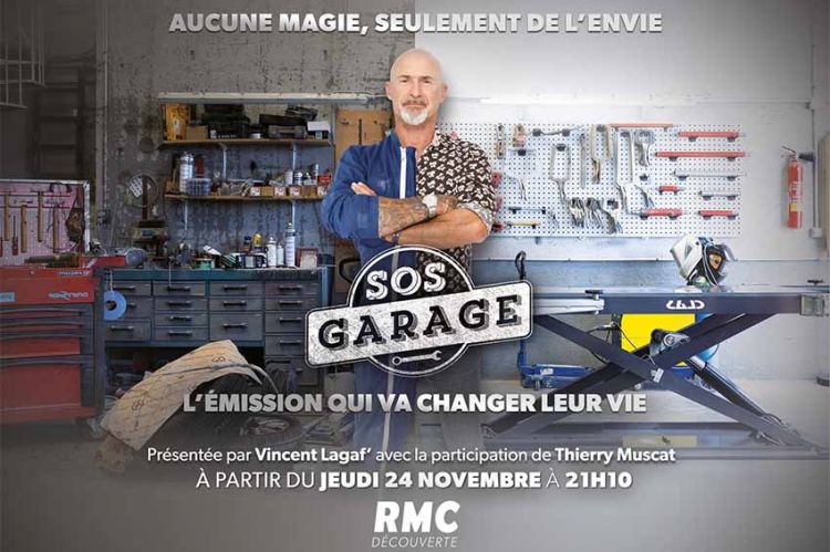 “SOS Garage” : Vincent Lagaf' à la rescousse des garagistes sur RMC Découverte