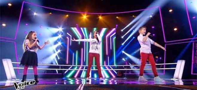 Replay “The Voice Kids” : battle Laure, Manuela, Steven « Papaoutai » de Stromae (vidéo)
