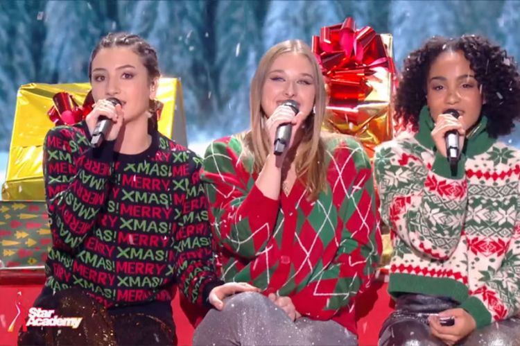 Replay "Star Academy" : Les élèves chantent un medley des titres de Noël - Vidéo