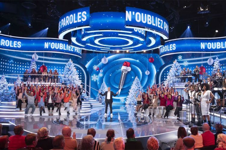 "N'oubliez pas les paroles" dévoile son nouveau décor ce soir à 18:40 pour la 7000ème sur France 2