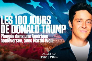 &quot;Les 100 jours de Donald Trump&quot; par Martin Weill mercredi 16 avril 2025 sur TMC