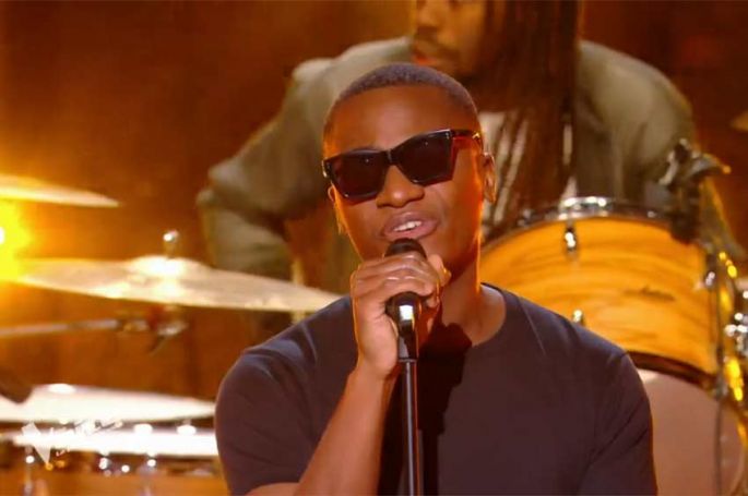 &quot;The Voice&quot; : Anthony Isle chante &quot;Le brio&quot; (Branchez la musique) de Big Soul - Vidéo