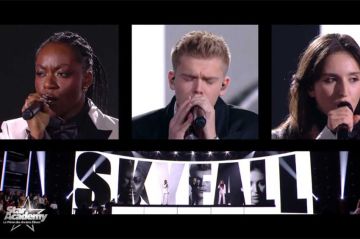Replay &quot;Star Academy&quot; : Ambre, Sarah et Charles Doré chantent « Skyfall » d&#039;Adele (vidéo)