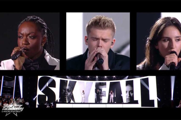 Replay "Star Academy" : Ambre, Sarah et Charles Doré chantent « Skyfall » d'Adele (vidéo)
