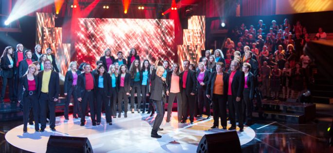 Belle audience pour “300 choeurs pour les fêtes” mercredi soir sur France 3