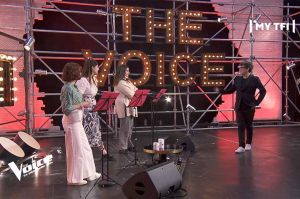 “The Voice” : 1ères images du coaching de Marc Lavoine avec Ofé, Velours &amp; Jessy (vidéo)