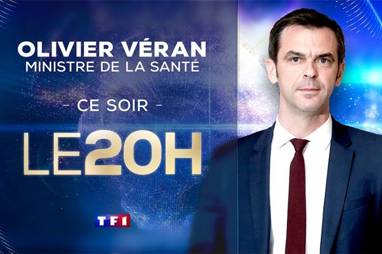 Olivier Véran invité du JT de 20H de TF1 mercredi 2 juin