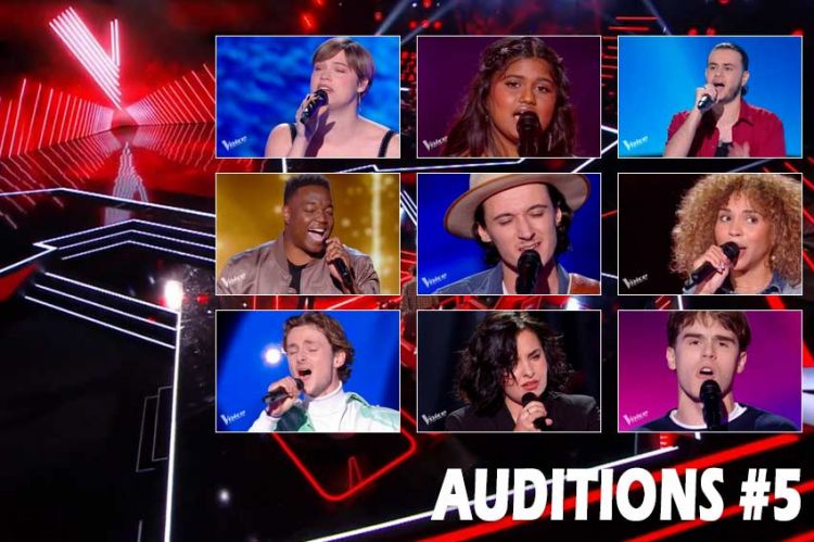 "The Voice" samedi 9 mars 2024 : Voici les 8 talents talents sélectionnés par les coachs - Vidéo