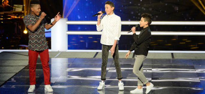 Replay “The Voice Kids” : battle Lisandro, Medhi et Ferhat sur « My Girl » de The Temptations (vidéo)