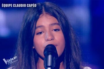 Replay "The Voice Kids" : Inès chante "Vole" de Céline Dion (vidéo)